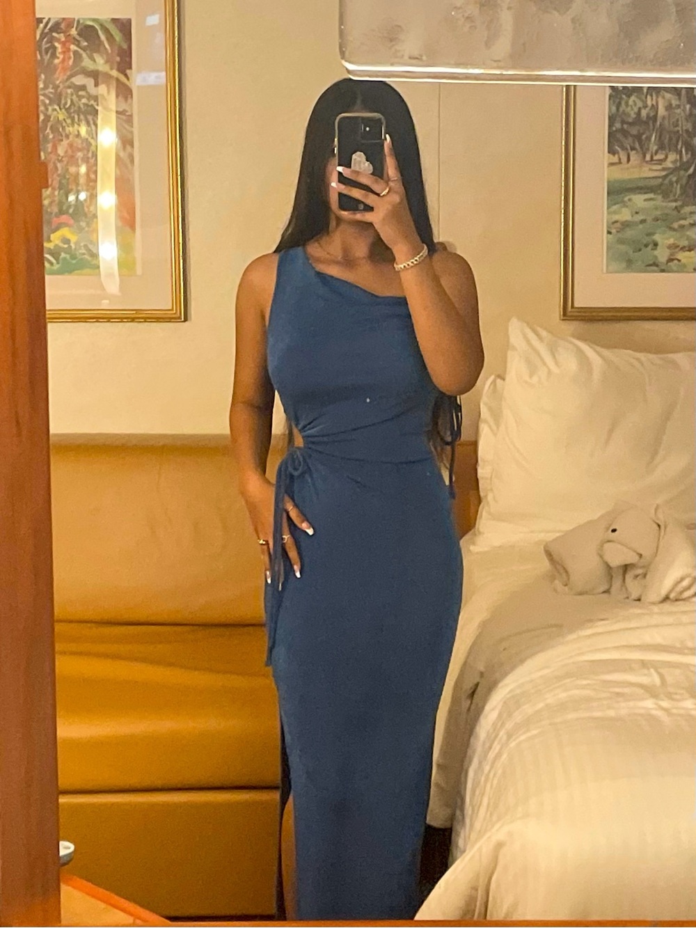 LILYFUL BLUE MAXI DRESS